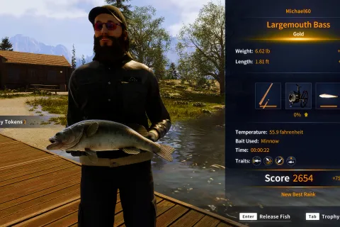 Catch photo